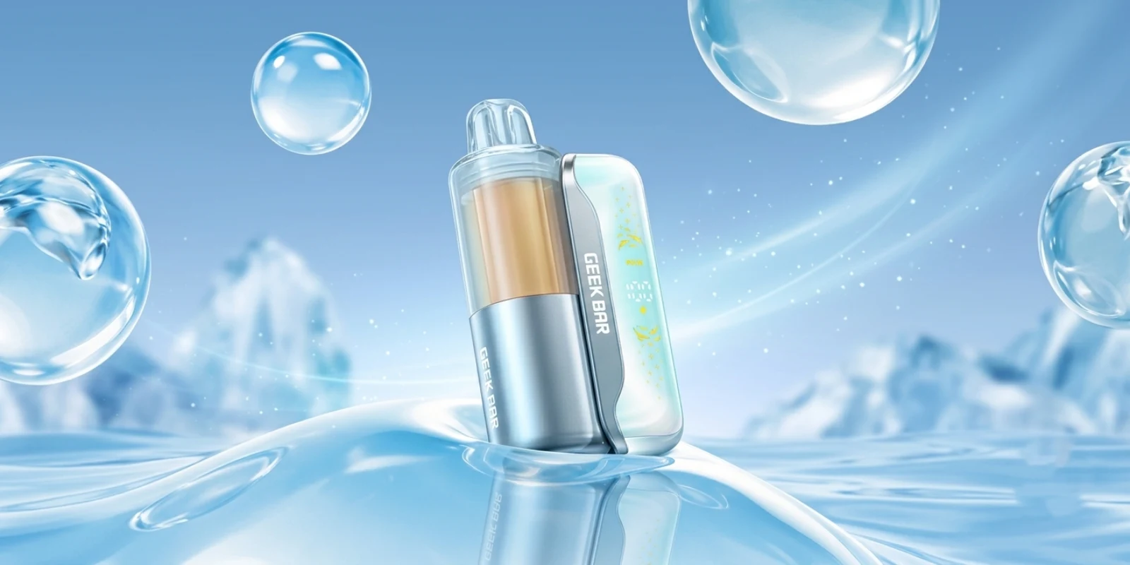 Sky Blue Ice Geek Bar Review